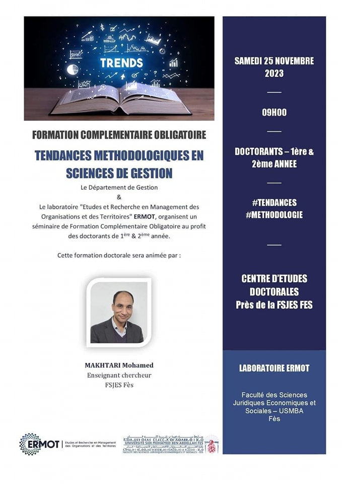 F.C.O - Tendances methodologiques en sciences de gestion