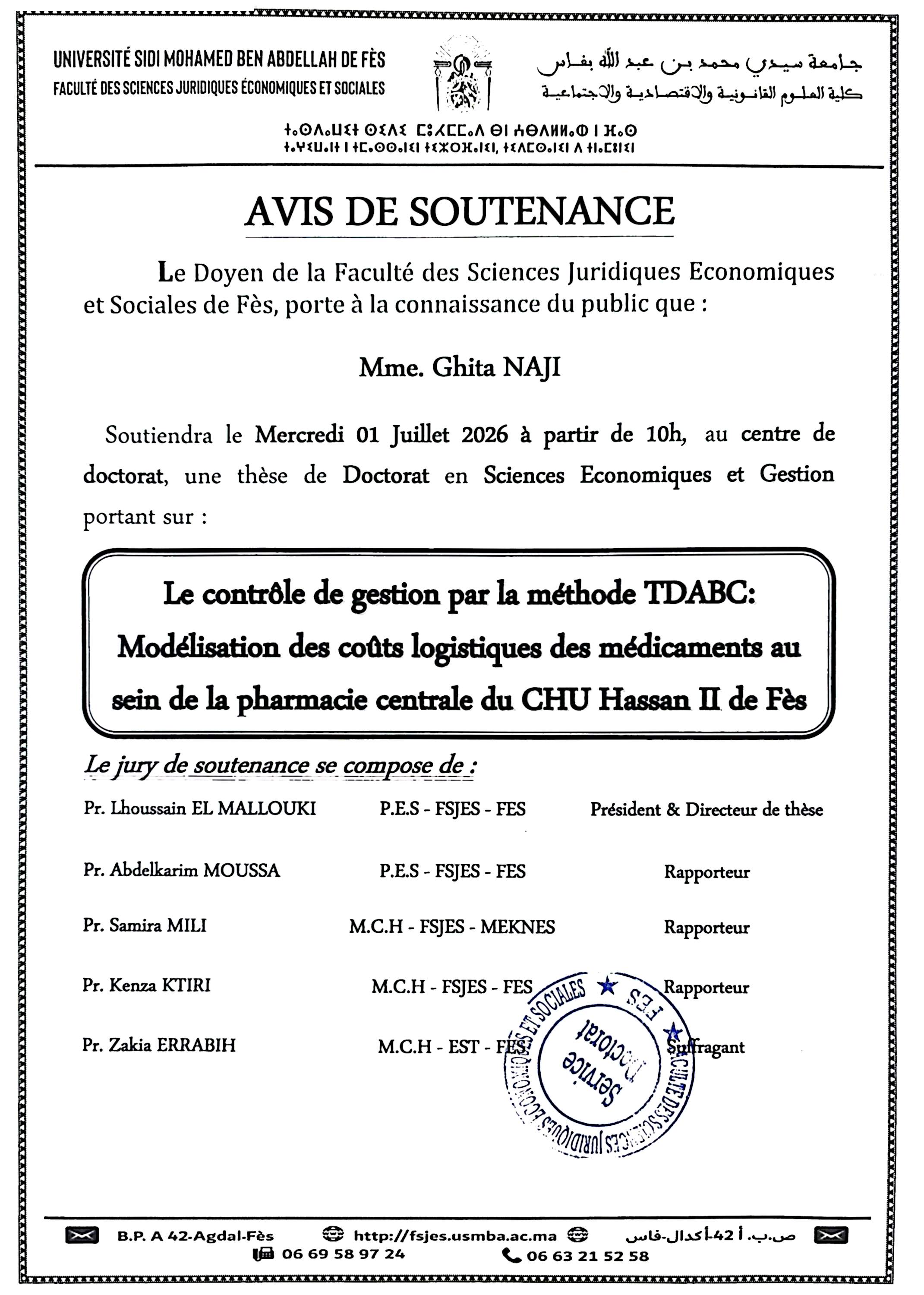 Soutenance - SEG