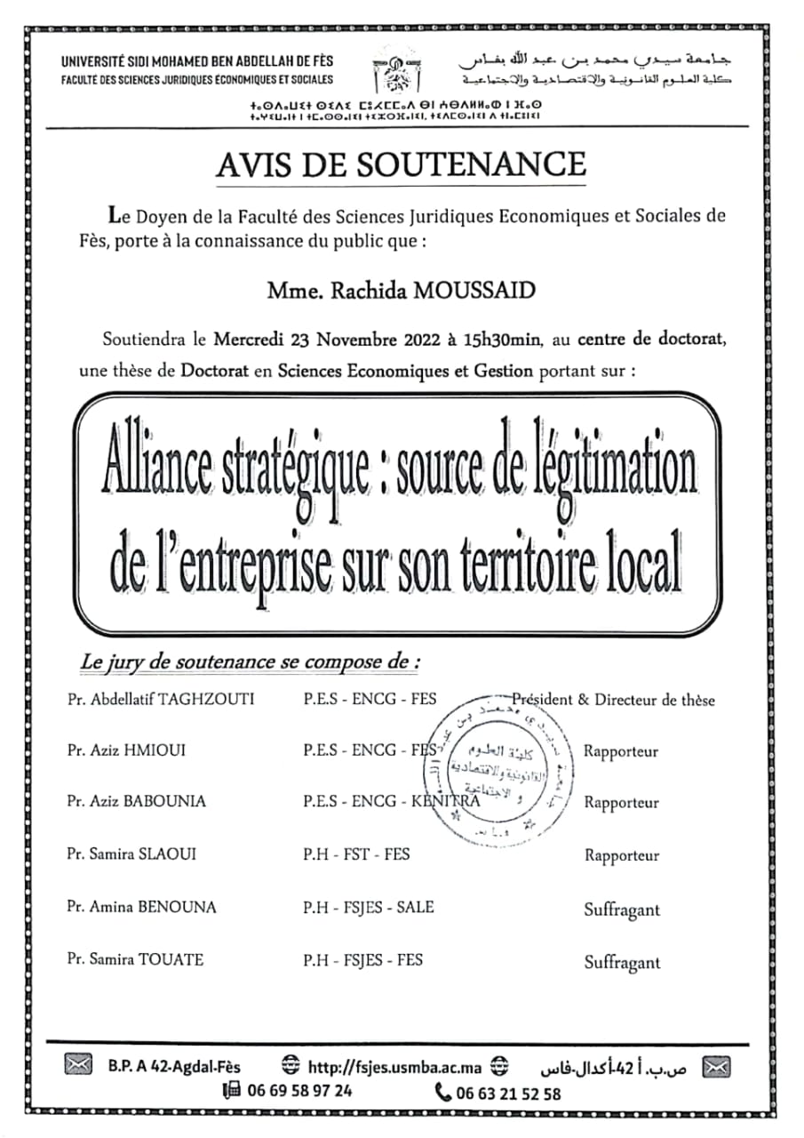 Soutenance - SEG