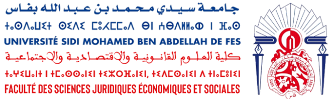 Plate forme E-learning de la FSJES Fès